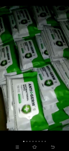 EzyWipes ANTIGERM Antibacterial Wipes (10s*1 Pack)正版EzyWipes ANTIGERM无酒精杀菌湿纸巾