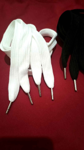 Tali Sepatu Gemuk Lebar Ujung Besi Panjang 120cm HARGA PER PASANG