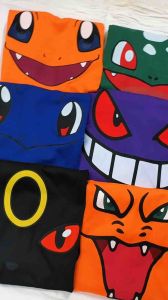 [INNOCENTTEES] Kid’s to Adult Sando Pokemon Faces - Multi Color || KIDS SANDO || ADULT FREESIZE