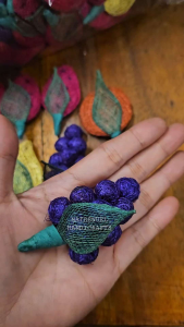 Handmade Native Patches DIY Decoration Craft Supply in different size and color Embroidery Patch Green Leaf Detail