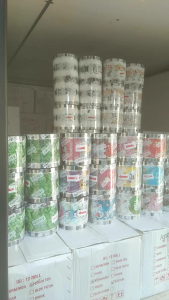 Plastik Lid Cup/Sealer Cup Motif Buah 1200cup(Amigo)