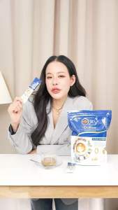 Ozy Coffee กาแฟเพื่อสุขภาพ สารสกัด 24 ชนิด เบาหวาน ความดัน ทานได้ 1 ห่อใหญ่มี 30 ซอง