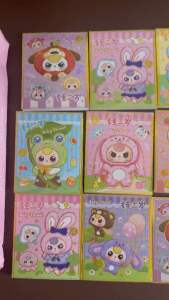 Sổ dán sticker babythree sổ sticker babythree quà tặng giá rẻ cho học sinh Giy Diy