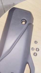 Cover Tutup Knalpot Vario 160 Cover Tutup Tameng Knalpot Motor Honda Vario 160 Cover Knalpot Standar Vario 160 Untuk Motor Honda Vario 160