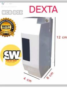 Box MCB 1 Group 1 Grup 1 Phase 1 Pole Lubang Dexta Murah ( Paket 2 Pcs ) MJ Elektric