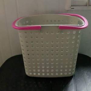 Uniglobal Checkered Laundry Basket Space Savers