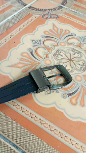 Ikat Pinggang Pria Tambahan Resleting Dalam / Ikat Pinggang Resleting Gesper Tusuk