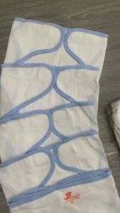 Combo 5 Tã vải dán bỉm cho bé sơ sinh chất Cotton 100% Mintuu 3-6 tháng | Quần đóng bỉm cho bé sơ sinh