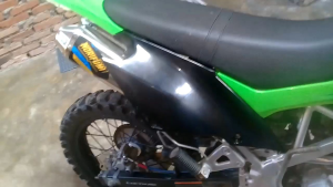 Knalpot Norifumi Roket 4 Competisi selencer panjng 30 cm PNP KLX/ BF/ DTRACKER 150