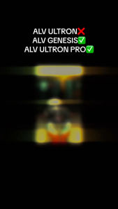 Helm ALV ULTRON PRO Paket Ganteng Kaca iridium