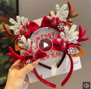 คาดผมคริสต์มาส🎄พร้อมจัดส่งในไทย🇹🇭 Merry Christmas 🎅