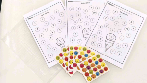 Do A Dot Activity Worksheet With Cute Sticker Kids Montessori Toys Busy Book Early Learning Toys