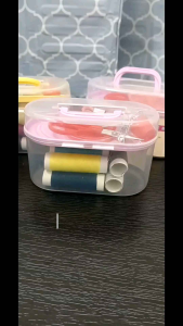 Abee Pr-1388 Super lengkap & praktis Set alat jahit mini + box/sewing kit mini