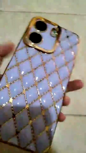 Casing Oppo A15 A15s A16 A57 A77 A77s Soft Case Luxury Puff Chroem Mewah Pelindung Handphone Terbaik