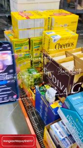 1 Thùng 48 thanh bánh dinh dưỡng ngũ cốc yến mạch mix hạt và trái cây sấy hàng chuẩn Mỹ Nature Valley Chewy Trail mix