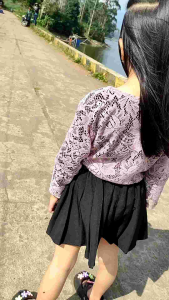 Outer Brokat Paris Anak Perempuan 4-7 Tahun