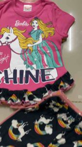 11-23kg bộ borip tay ngắn quần lửng bé gái thun borip đẹp mềm co giãn siêu cưng 087