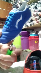 sepatu sepak bola kulit Airrac pul 13 & pul 6 baut asli kulit