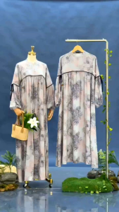 NANIZHA SERIES BY Nadheera Luxury gamis dress muslim rayon premium