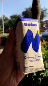 Susu Cair Oatside NOBO Oat Milk Oatmilk Creamy Classic 200ml | Bukan SUSU UHT Biasa Tapi Susu Gandum