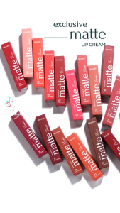 Wardah Lip Cream Lipstik Wardah Exclusive Matte Lip Cream