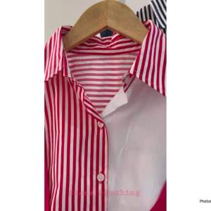 SHANE CLOTHING GEMMA BLOUSE / ATASAN KEMEJA KOMBINASI STRIPE FASHION