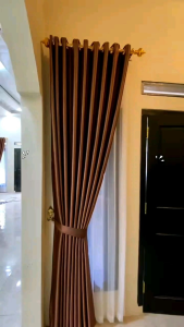 Gorden Blackout Polos Gorden Jendela dan Pintu Minimalis Tirai Smokring Gordeng Hordeng Gordyn