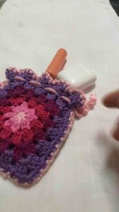 กระเป๋าหูรูด โครเชต์ Crochet Drawstring Bag