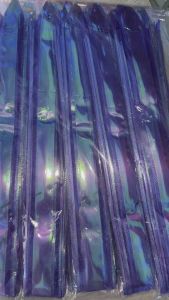 โบว์ริบบิ้น โบว์รูด ริบบิ้นกึ่งสำเร็จรูป โบว์ติดของขวัญ (ยกห่อ 10 ชิ้น) ขนาด 50 มม. สีม่วง