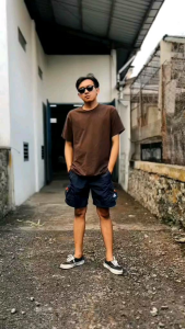 Landslide Celana Pendek Cargo Parasut Crincle Ringan Hiking