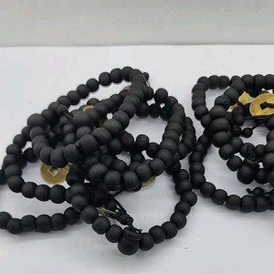 Ready stock**Gelang hitam kayu tembaga lelaki/perempuan