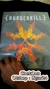Baju Kaos Band Burgerkill Beyond Coma and Despair kaos Musik | Ligar24 Tshirt