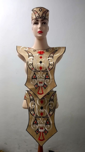 Bordir Aksesoris Tari Adat Papua