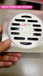 🅾️ HỐ GA THOÁT SÀN CHỐNG HÔI INOX 304 TOYOSHI
