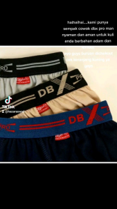 3PCS SEMPAK COWOK DBX PRO MAN