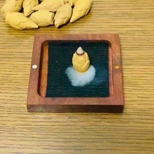 NHANG NỤ TRẦM HƯƠNG CHẢY KHÓI NGƯỢC HÌNH BÚP SEN MẪU 2- MÙI THƠM ĐẬM ĐÀ THOẢNG XA CHUẨN TRẦM - TANUSTORE