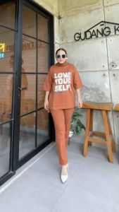 Pinixxo Store - Setelan Wanita Terbaru Coklat