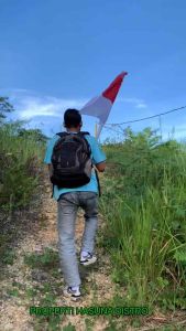 Bendera Rumahan Merah Putih 85 x 55