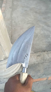 Gobang Alat seset kulit sapi dan ikan Tuna Lebar bawah ±8 cm 21+