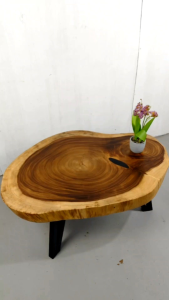 CET390. Raintree Solid Wood Coffee Table / Sofa Table