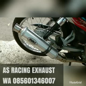 Silincer Knalpot DBS Bulat & Sarangan Suara Ngebass