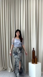 X-mantan fashion / dress kebaya julita premium / gaun pesta wanita / dress batik (GOOD QUALITY)