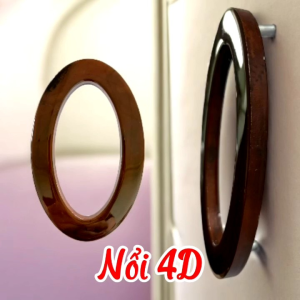 Số nhà vân sắt đỏ đô đỏ gụ cao 170mm chữ cao 140mm