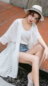 Laora Lace Cover Up Outer Wanita TM 07100 Model Elegan & Simpel Cantik