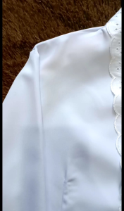 Baju Kebaya Encim Anak SD Full Renda Material Bahan Katun