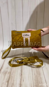 Dompet/Pouch/Selempang CHIBAO KANVAS 3Sleting CB0517