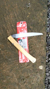 Gergaji Lipat TAKAGI Gisuké 210 mm Gagang Kayu Model Classic Gergaji mata Halus