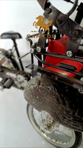 miniatur becak jawa