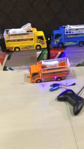 Mainan Truk Remot Batre cas bunyi telolet bisa jalan ada lampu