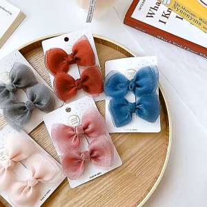 2PC/SET JEPITAN RAMBUT PITA ANAK PEREMPUAN / JEPIT RAMBUT KOREA BLINK / ACCESORIS RAMBUT J11